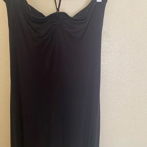 EUC, BLACK CONVERTIBLE DRESS/SKIRT, XL